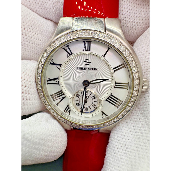 Philip Stein Signature Diamond Natural Frequency Ladies Watch Serial# 41TF003212 - Picture 1 of 10